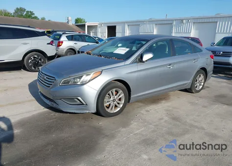 2016 Hyundai Sonata Se from USA, damaged, VIN 5NPE24AF1GH381333